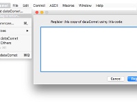 dataComet X Dialogs - dataComet Menu - Register this copy of dataComet